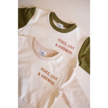 Load image into Gallery viewer, Peace, Love and Kindness Pullover for Kids