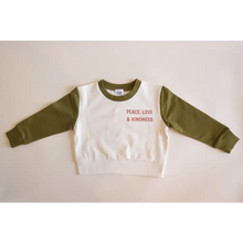 Load image into Gallery viewer, Peace, Love and Kindness Pullover for Kids