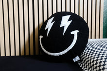 Load image into Gallery viewer, Black Smiley Plush