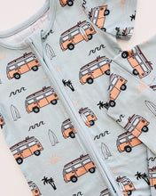 Load image into Gallery viewer, Bamboo Shorty Romper | Retro Beach