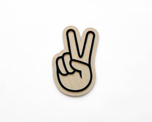 Hand Peace Sign