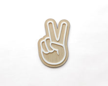 Load image into Gallery viewer, Hand Peace Sign