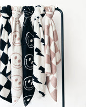 Load image into Gallery viewer, Smiley Fuzzy Blanket | Latte