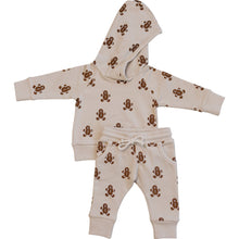 Load image into Gallery viewer, Gingerbread Hooded French Terry Set
