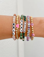 Load image into Gallery viewer, WWJD Wooden Letter Bracelet